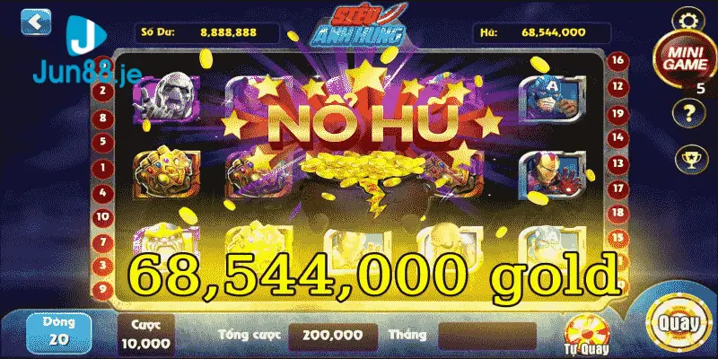 Jackpot luỹ tiến là tính năng đặc biệt trong Nổ hũ 90